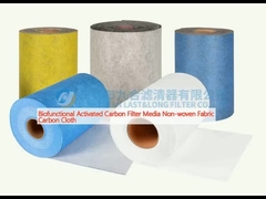 Biofunctional Activated Carbon Filter Media Non-woven Fabric Carbon Cloth