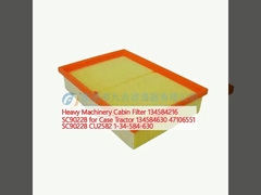 Heavy Machinery Cabin Filter 134584216 SC90228 for Case Tractor 134584630 47106551 SC90228 CU2582 1-34-584-630