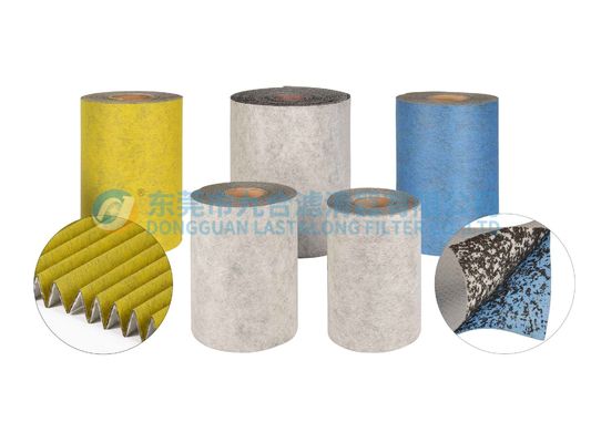 Biofunctional Filter Materials Non Woven Fabric Activated Carbon Filter Cloth