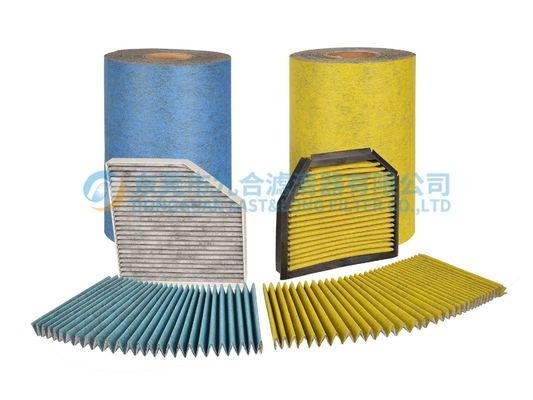 Biofunctional Filter Materials Non Woven Fabric Activated Carbon Filter Cloth