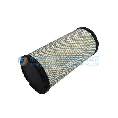 OE Size Heavy Duty Air Filter with Filter Paper for Construction Machinery and 1 Year Warranty