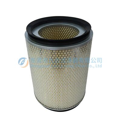 OE Size Heavy Duty Air Filter with Filter Paper for Construction Equipment and 1 Year Warranty